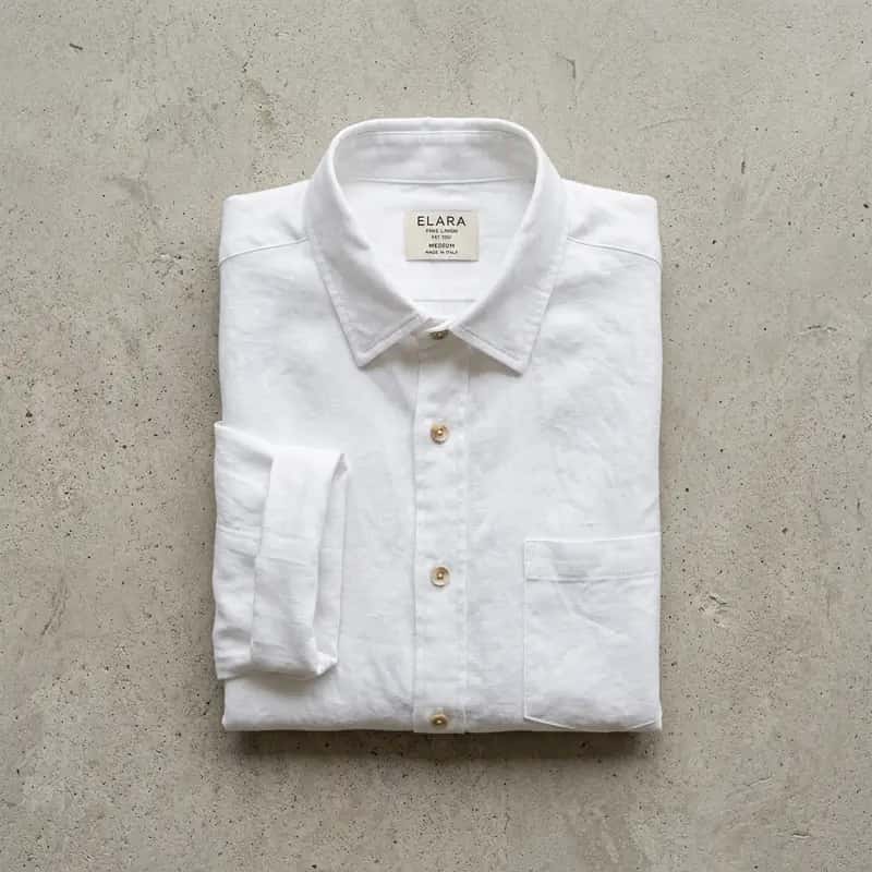 Linen Casual Button-Down